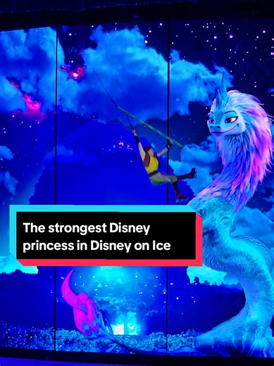 Raya, the strongest Disney princess in Disney on Ice 2026 ⛸️ what an amazing performance! 👏 #disneyonice #disneyonice2026 #disneyonicebkk2026 #magicinthestars #rayaandthelastdragon