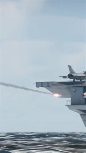 Massive Missile Fire Power On Open Ocean.