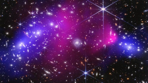 James Webb telescope reveals dizzying galaxies in the Bullet Cluster: Space photo of the week