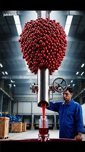 Precision Extraction: Automated Fruit Processing Sequence Initiated