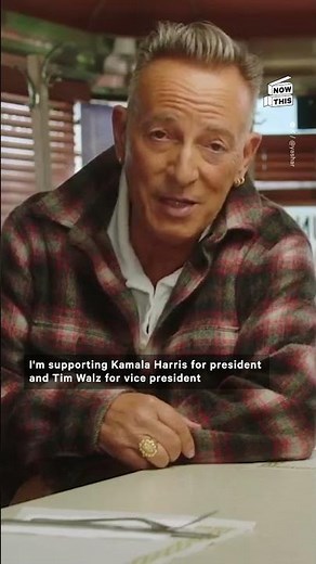 Bruce Springsteen Endorses Kamala Harris in the 2024 Election