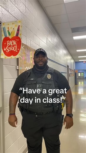 Our SRO loves spending time in the classroom! 🍎 | East Point Academy