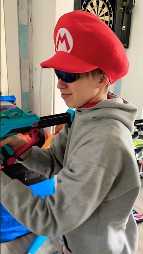 Will He Knock the Cups? 😄🎯 Jelly Gun Challenge #judemillertv