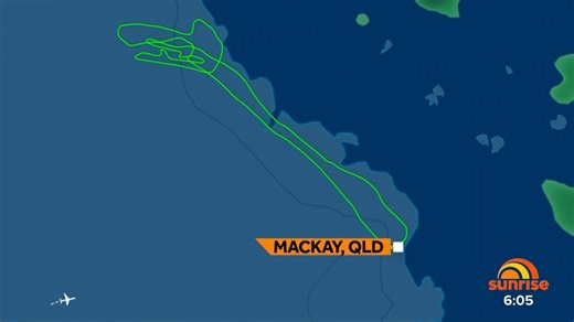 A small plane is reportedly missing in Bloomsbury, north of Mackay. A RACQ helicopter was called in to assist the search of the aircraft with two people on board, but failed to find anything. 7NEWS at 6pm. More local news: 7news.com.au/news/qld #7NEWS | 7NEWS Mackay