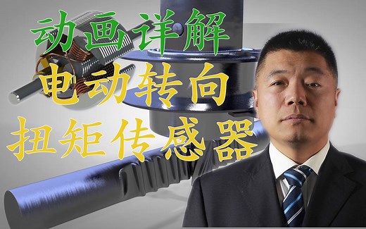 动画详解扭矩传感器：电动转向EPS中扭矩传感器的工作原理
