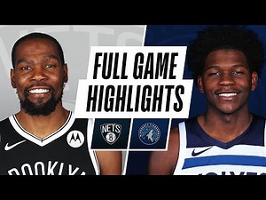 NETS at TIMBERWOLVES | FULL GAME HIGHLIGHTS | April 13, 2021