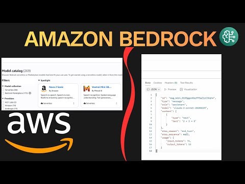 Learn Amazon Bedrock Fast: UI to API in One Video