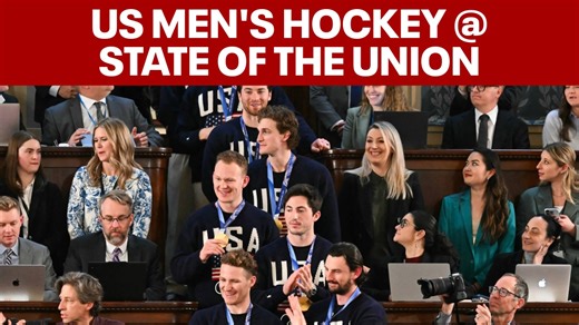 President Donald Trump invited the gold-medal-winning U.S. Men's Hockey team to the State of the Union. | Fox 5 DC