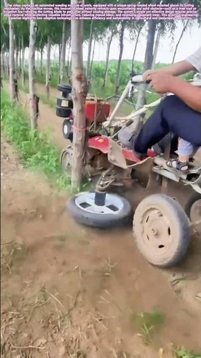 Bending the Rules: How a Spring-Loaded Wheel Redefines Weed Control