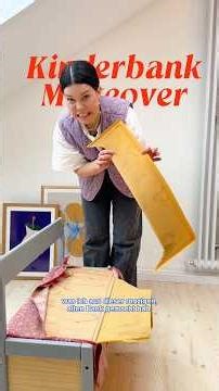 Advertisement | Children's bench 💫 Makeover!