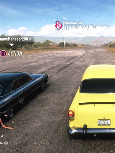 1964 Impala versus 1955 Bel Aire: Classic Drag Race