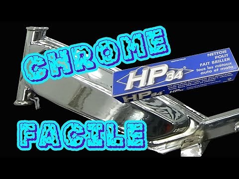 Restaurer chrome rouillé super facile