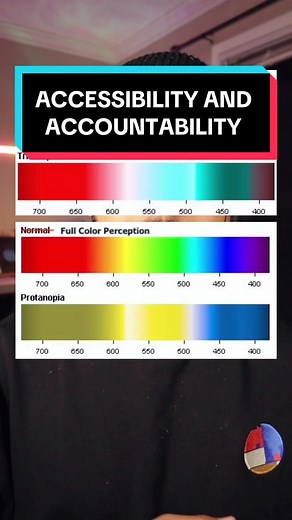 Replying to @nekojyo Color Vision Deficiency (color blindness) and creating more accessible content #colorblind #colorvisiondeficiency #accessability #colorglasses #edutok