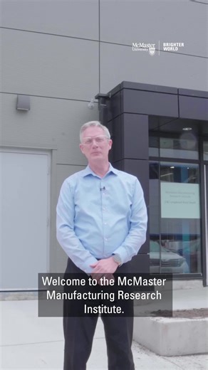 Take a look at the MMRIs brand new facilites with our Director, Dr. Stephen Veldhuis #mcmasteruniversity #mcmasteru #manufacturing #engineering #innovation #new #education #leadership #students #canada