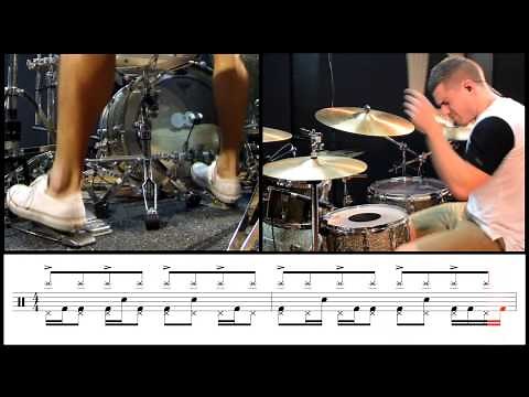 Troy Wright - Meshuggah - Spasm - Live Transcript