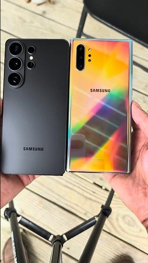 S26 Ultra Vs Note 10 Plus - Design & Boot Up Test