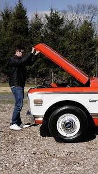 Restored to Shine: $60k-Refreshed 1972 Chevy C10 with a New 350ci V8
