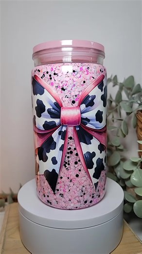 Thank you Stacey for you order ❤️ #snowglobetumbler #cute #cow