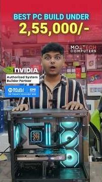₹2,55,000 Ultimate Game Dev & Animation PC! 🚀 | RTX 5070 Ti + Intel Ultra 7 265K