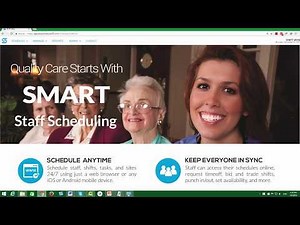 Staff scheduling for long-term care and assisted living facilities