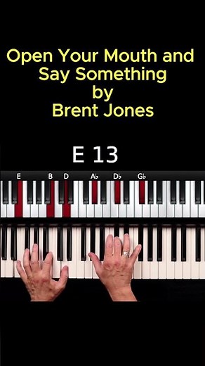How to play "Open Your Mouth And Say Something" by Brent Jones + MIDI file