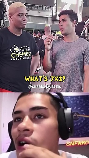 The Math Quiz: What's 7x3?