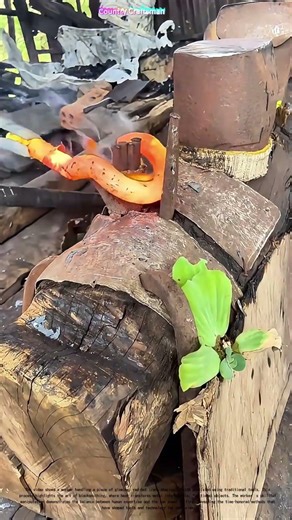 Heating Iron to Perfection: Crafting Tools with Ancient Techniques