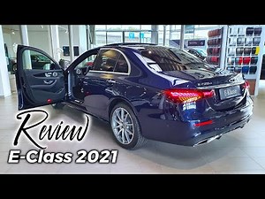 New Mercedes E-Class AMG Line Sedan 2021 Review Interior Exterior