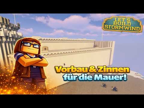 Let's Play Minecraft #077: Extension & Battlements for the Wall! 🏰🛡️ | German | Java