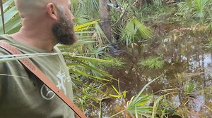 The water is so deep in the backyard there was no way I’d try hunting with a bow. Sometimes you gotta do what you gotta do to put a little meat on the table. | Omnivore's Homestead And Quivers