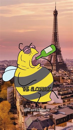 Drunk Bees Are A Total Menace 😆 !! #viral #facts #animalfacts #youtubeshorts