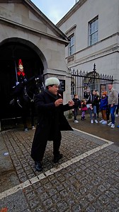 2.7M views · 19K reactions | Disrespectful tourist learns a lesson when he dances inside the box. Excellent Female King's Guard on Duty at Horse Guards in London on 21 Dec 24 #kingsguard #horseguardsparade #britishtradition #highlights | At Horse Guards | Facebook