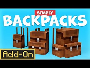 Simply Backpacks Add-On | Minecraft Marketplace | Showcase