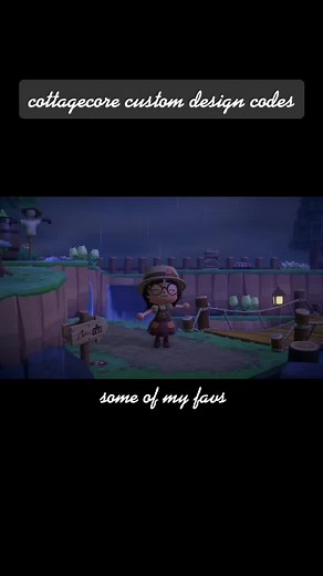 acnh: cottagecore custom designs 🍄 #fyp #animalcrossingnewhorizons #cottagecore #acnh #codes