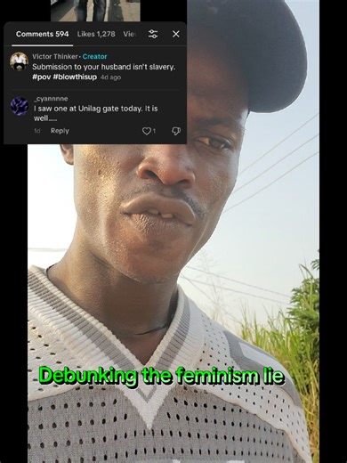 Waiting for the purple 💜 rangers to flood the comment section 😶. #feminism #unilag #debunk #pov @GehGeh University HOD:AJIBOLA