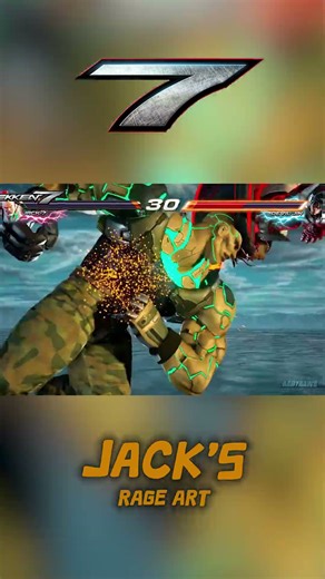 JACK RAGE ARTS " Tekken EVOLUTION "