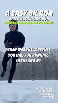 WHY YOU SHOULD DO A EASY RUN AFTER A LONG RUN? #runwithdj #yogawithdj