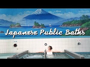 What Using a Public Bath in Japan is Like! | TOKYO SENTO