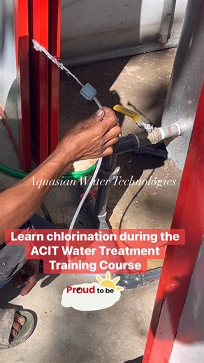 ACIT Reverse Osmosis Water Treatment Filtration Operation Maintenance RO machine setup installation Training Course, Philippines. | ACIT Center for Water Excellence