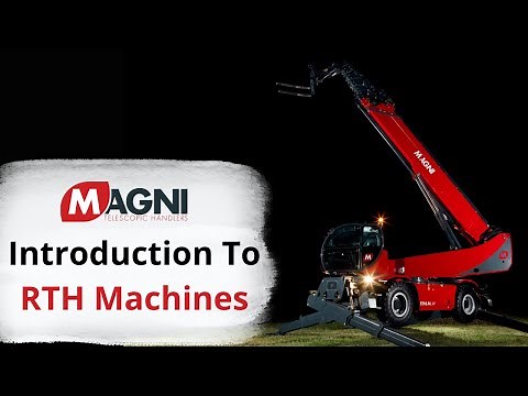 Tour The World's Best Rotating Telehandler - MAGNI