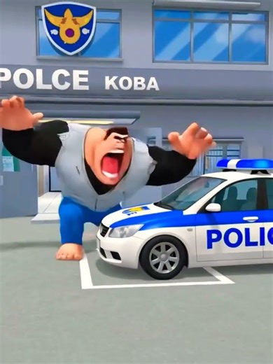 “Bodybuilder Boy Tries to Swallow a Police Car#viralvideo #viralshorts #funnyvideo #funny