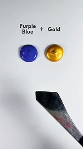 Aesthetic Alert_ Purple_ Gold Create the Perfect Modern Shade. _colormixing | Colour Amazing