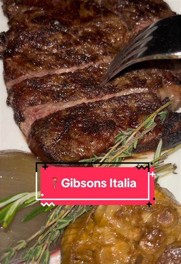 Dinner at Gibsons Italia: A Culinary Delight by the River