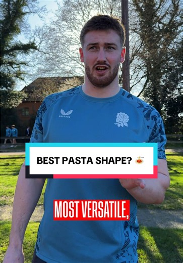 Discovering the Best Pasta Shape: England U20 Men Weigh In