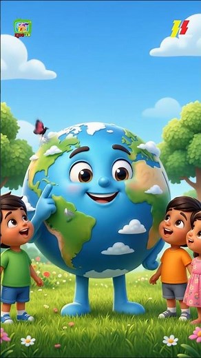 Happy Earth Day 🌎#earthday #happyearthday #shorts #ytshorts #kidssongs #childrensongs