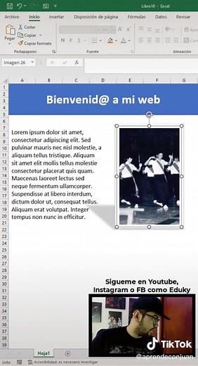 Cómo crear una página web en Excel paso a paso