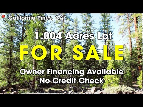 24019 | 1.004 Acres — California Pines (Hill Unit One), Modoc County, CA