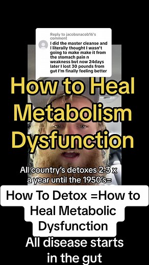 Master's Cleanse: Detox for Gut Health and Weight Loss