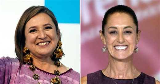 Mexico elections: Voters have choice of two women for first time