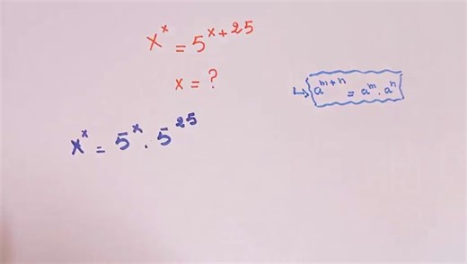How to solve this Exponential Equation? maths olympiad questions #maths #mathematics #algebra